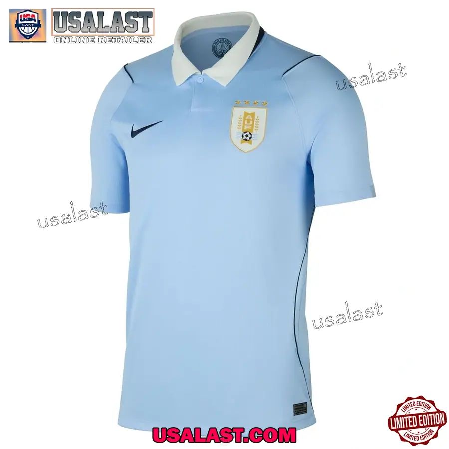 Personalized Uruguay Home Kit World Cup 2026 Jersey Shirt