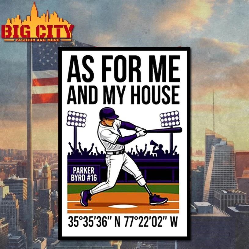 Parker byrd as for me and my house graphic shirt