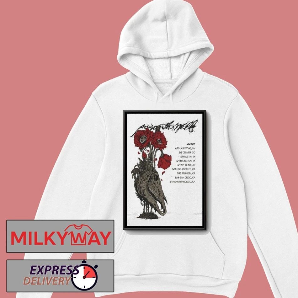 Poison The Well Peace In Place Tour 2026 Poster shirt