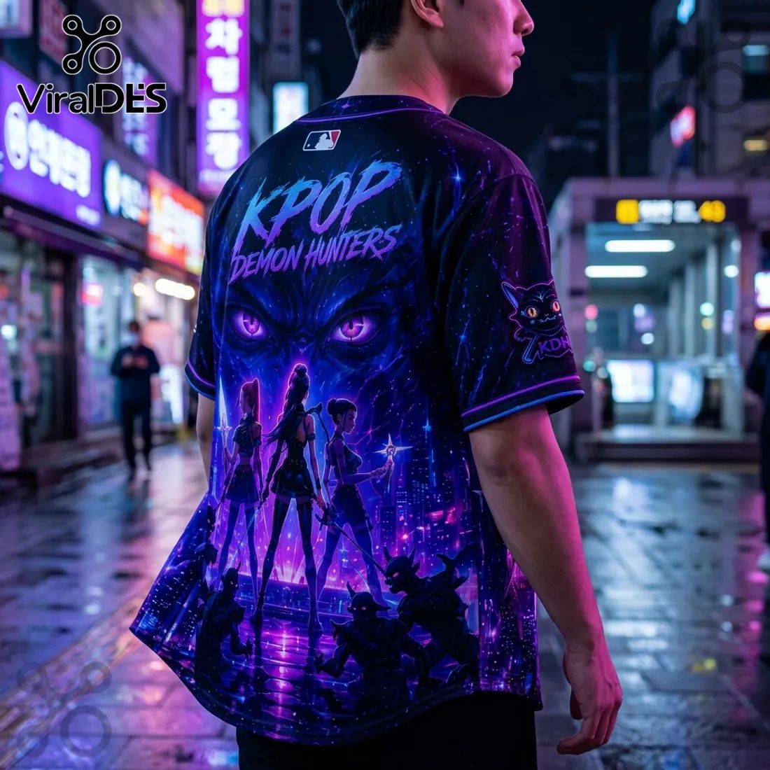 MLB x KPop Demon Hunters 2026 Edition Baseball Jersey