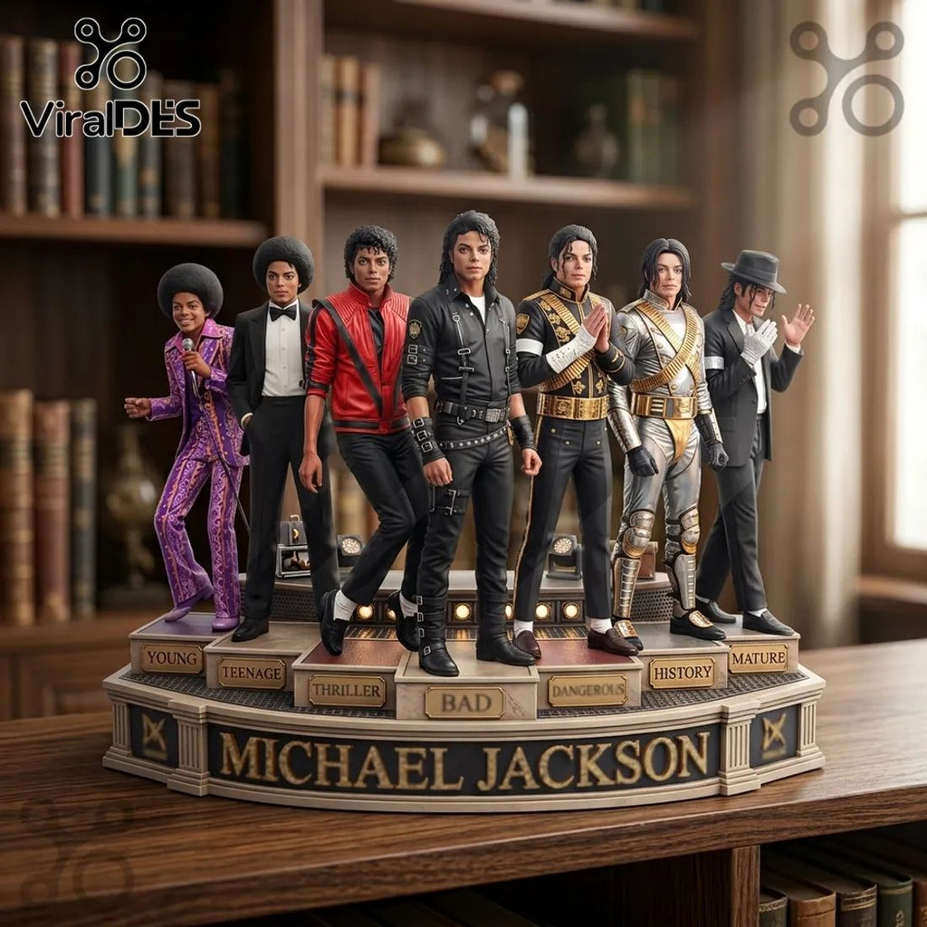 Michael Jackson Evolution Sculpted Figurine Statue