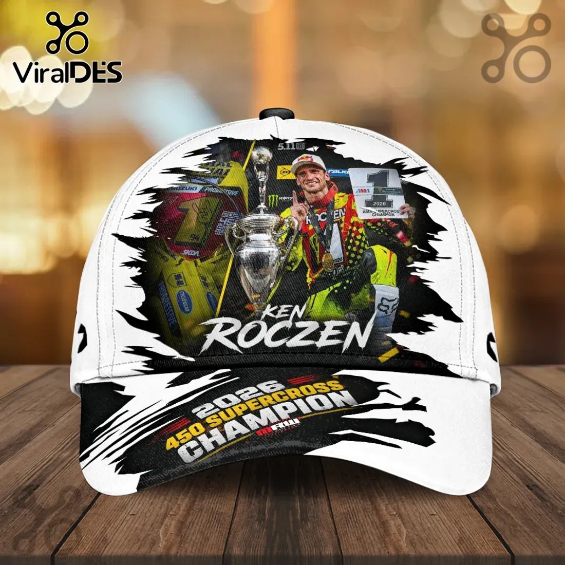 Ken Roczen 2026 Champion Limited Edition Baseball Cap