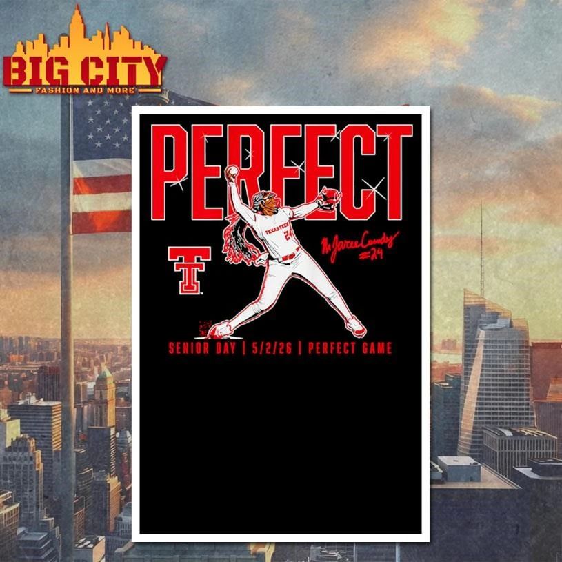 Premium Texas Tech Softball NiJaree Canady Perfect Game Shirt
