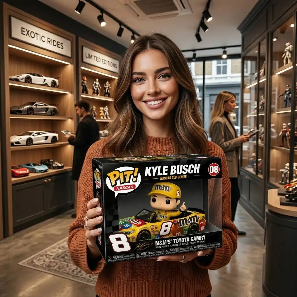 Kyle Busch Nascar Cup Series Funko Pop! Figure
