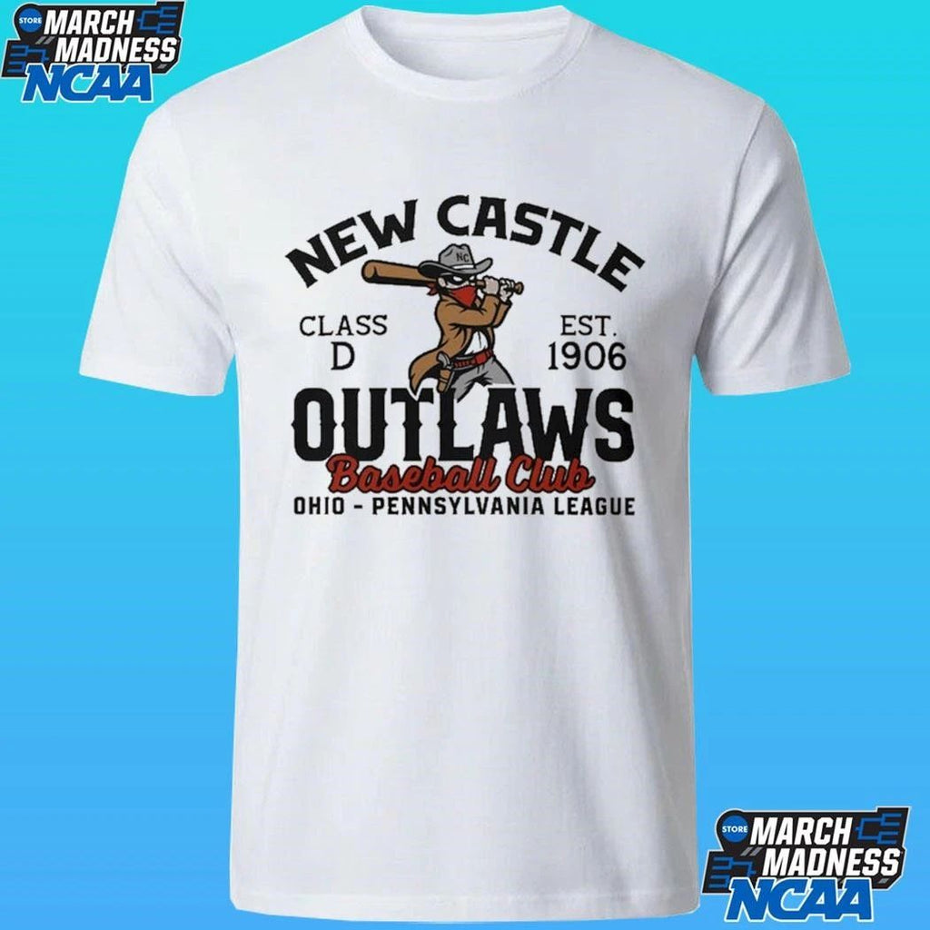 New Castle Outlaws Baseball Club 1906 Ohio Pennsylvania League Shirt
