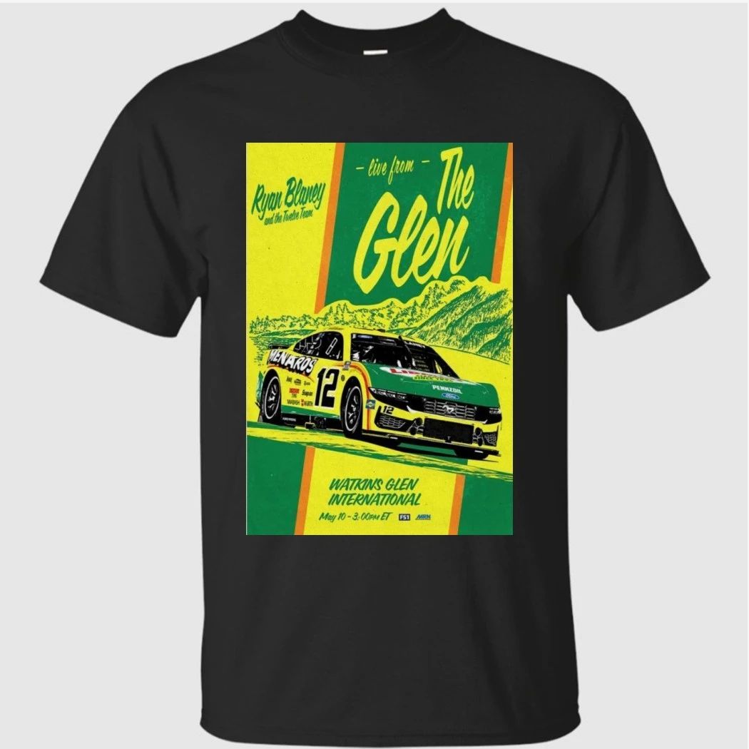 Ryan Blaney Poster The Glen May 10 2026 Shirt