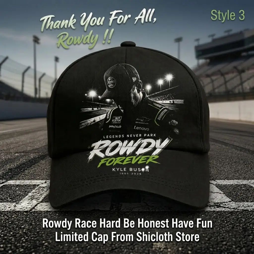 Rowdy Race Hard Be Honest Have Fun Limited Cap