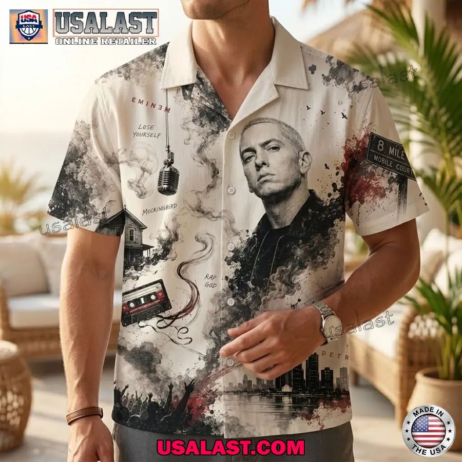 Eminem The Slim Shady Classic Hawaiian Shirt