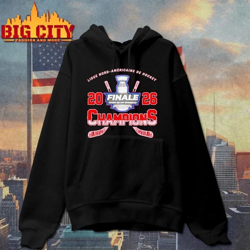 Laval Petroliers Championnes Ligue Nord-Americaine de Hockey 2026 Shirt