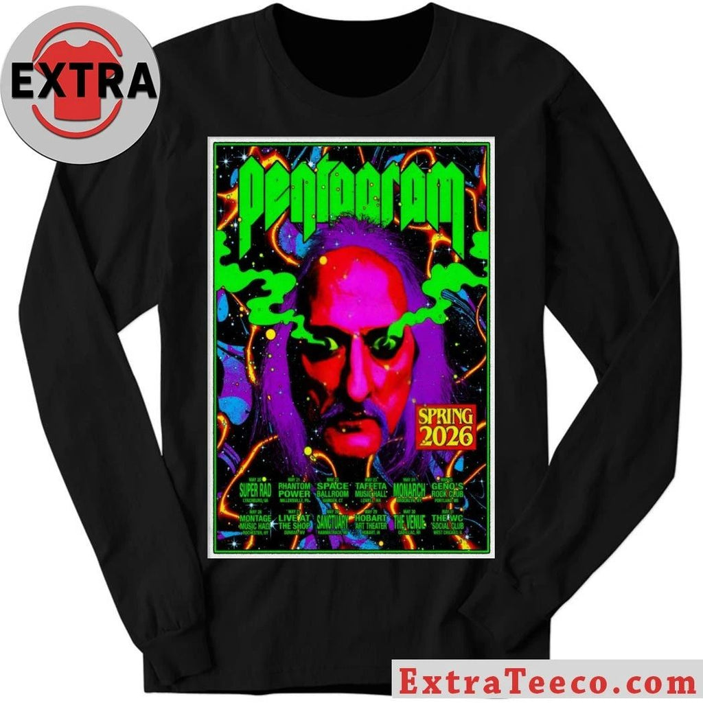 Pentagram Spring Tour 26 Poster Shirt