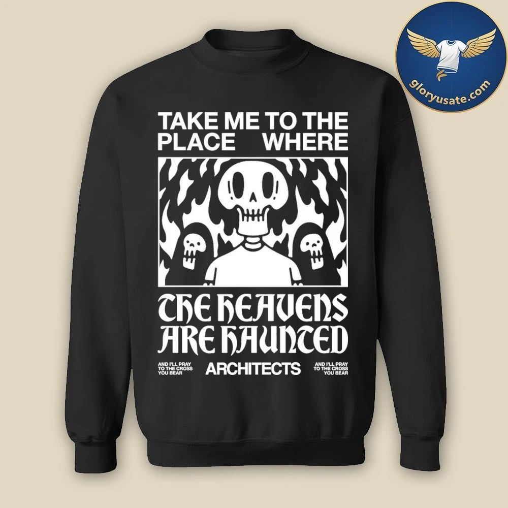Architects Broken Mirror Tour 2026 Broken Mirror Heavens Shirt