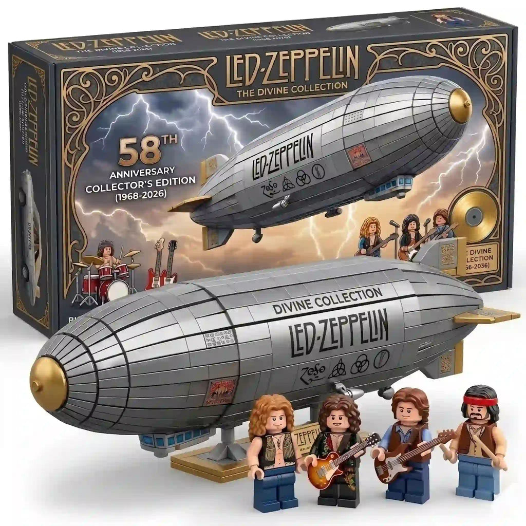 NEW Led Zeppelin 58th Anniversary Building Brick Set