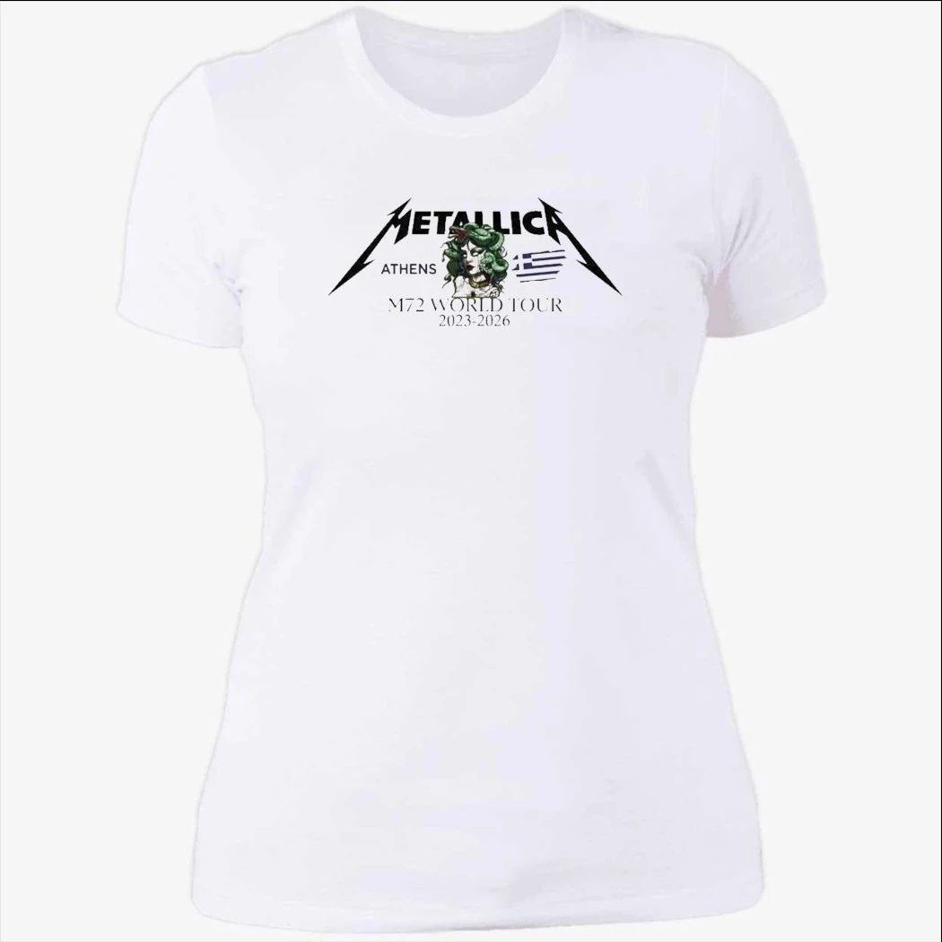 Metallica Athens M72 World Tour 2026 Shirt