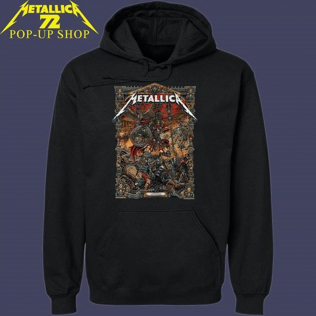 Metallica M72 Athens Greece May 9, 2026 Pop-Up Shop T-Shirt