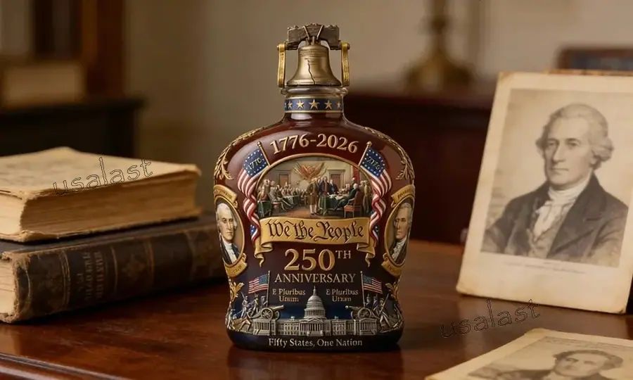 US 250th Anniversary Bottle of Don’t Go Under Whiskey