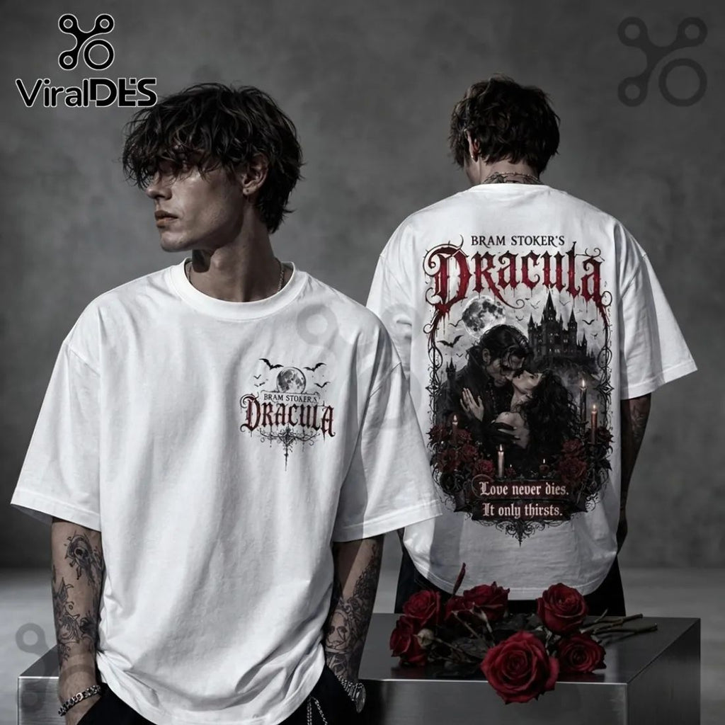 Bram Stoker’s Dracula Gothic Romance White T-Shirt