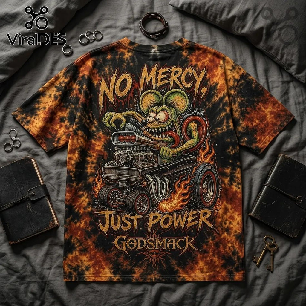 Godsmack No Mercy Tie Dye T-Shirt