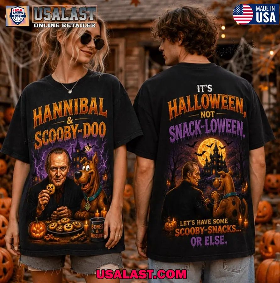 Hannibal x Scooby Doo Halloween 2026 Classic Tee Shirt