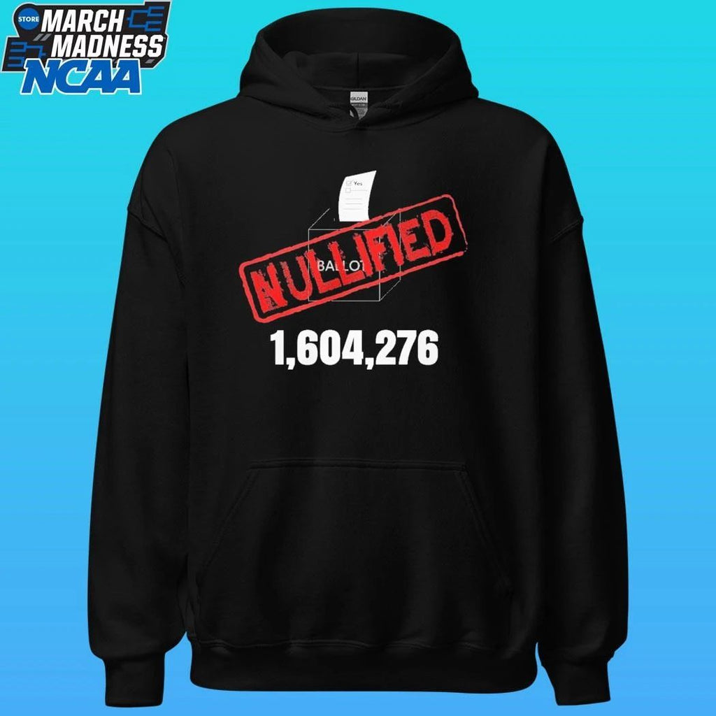 Virginia Redistricting Protest 1,604,276 Nullified Shirt