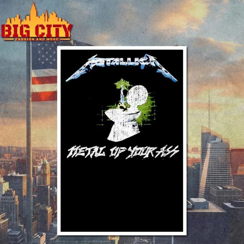 Metallica Metal Up Your Ass Graphic Shirt