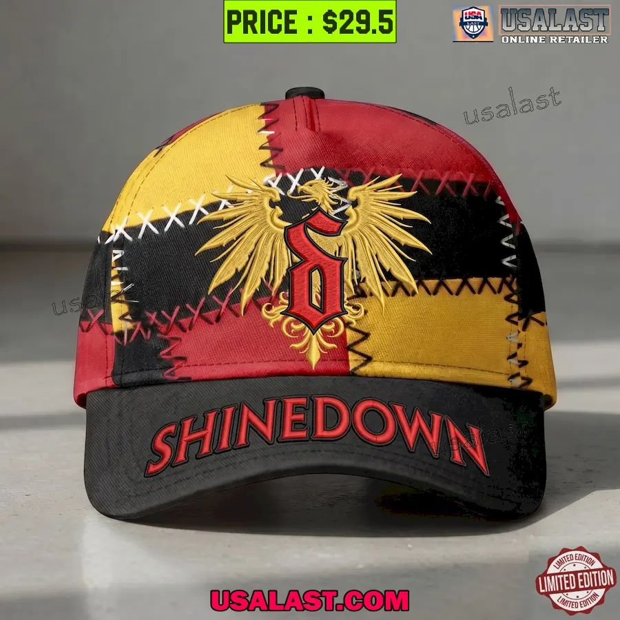 Shinedown Patchwork Style Adjustable Hat