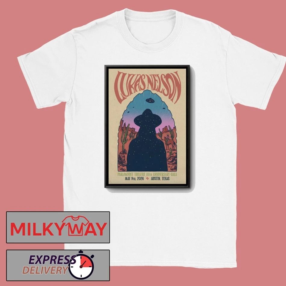 Lukas Nelson Austin TX 5 9 2026 Poster shirt