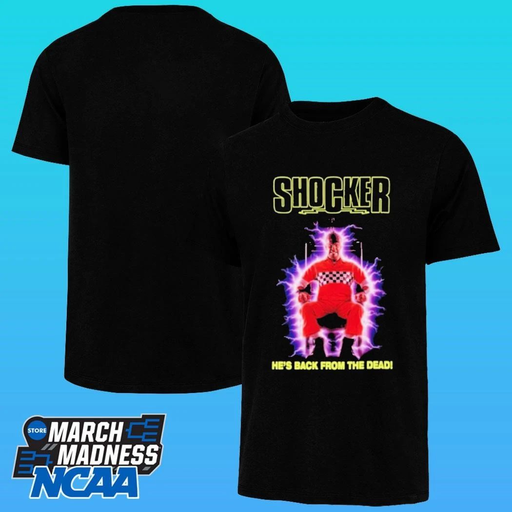 Iron Fortress Records Shocker Horror Movie Shirt