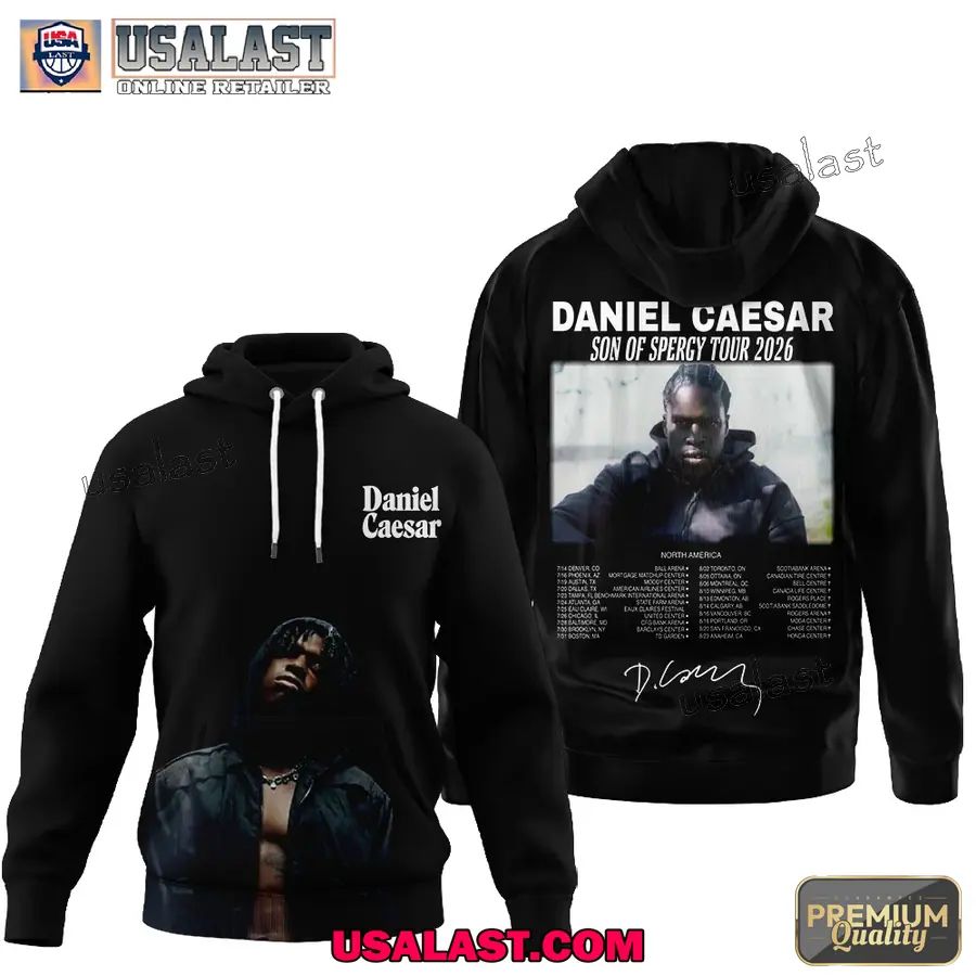 Daniel Caesar Son Of Spergy Tour 2026 Premium T-Shirt