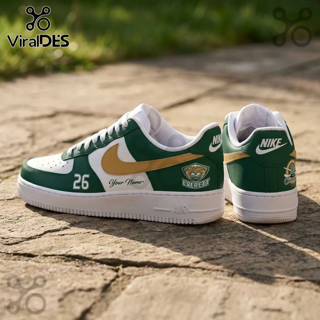 Everett Silvertips WHL Champions 2026 Personalized Air Force 1
