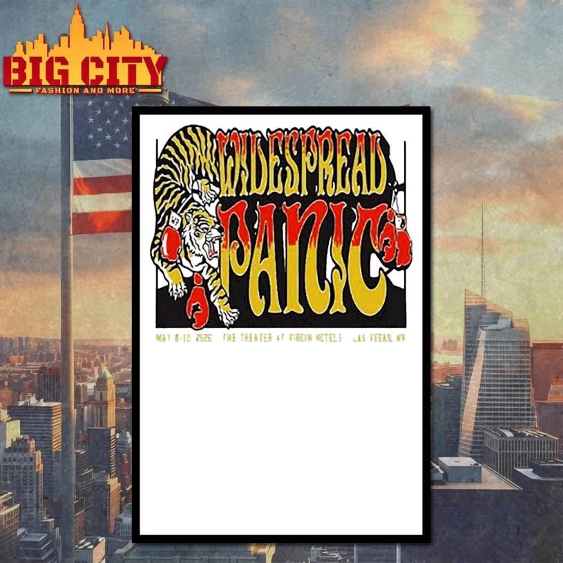 Widespread Panic Shirt Las Vegas 2026 May 8-10 Shirt