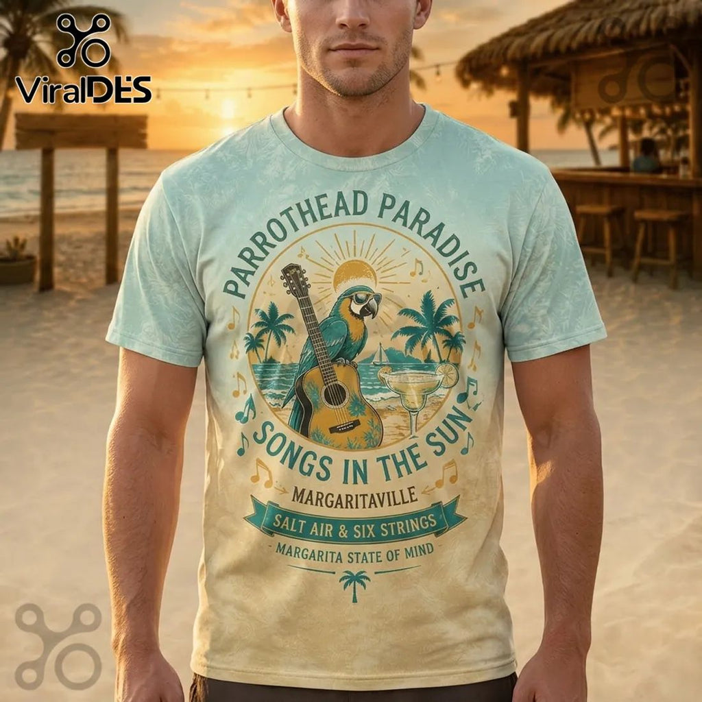 Margaritaville Parrot Head Paradise Shirt