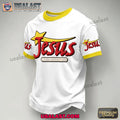 Jesus Lives With Me Christian Casual T-Shirt