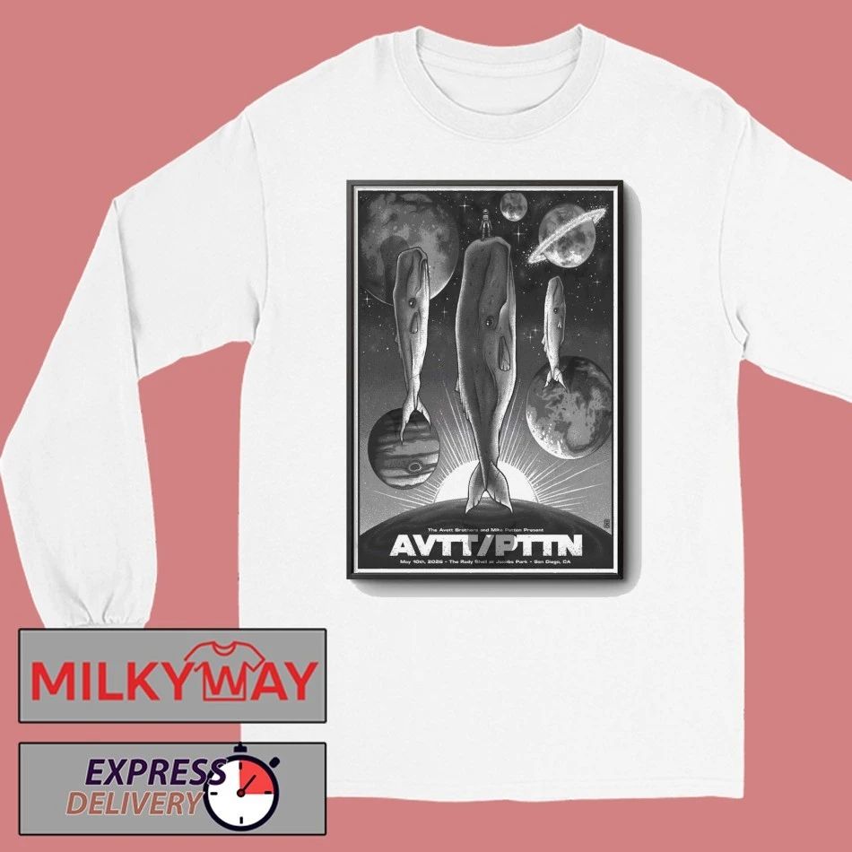The Avett Brothers In San Diego CA On May 10 2026 Poster shirt