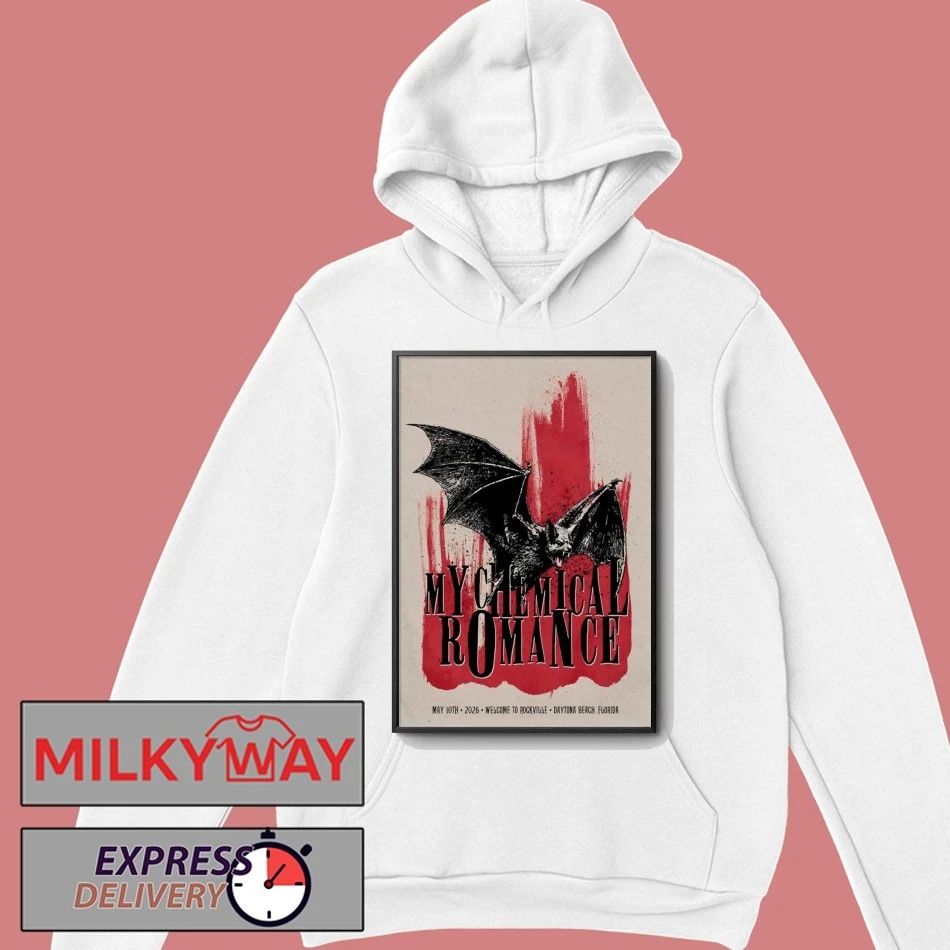 My Chemical Romance In Daytona Beach FL On May 10 2026 Poster shirt