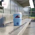 Colorado Rockies Themed Mountain Baseball Insulated Beverage Cooler Cup