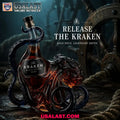 The Kraken Black Spiced Rum Octopus Whiskey Decanter