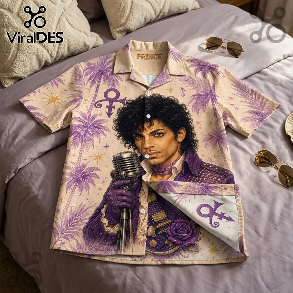 Prince Purple Rain 2026 Hawaiian Shirt Limited Edition