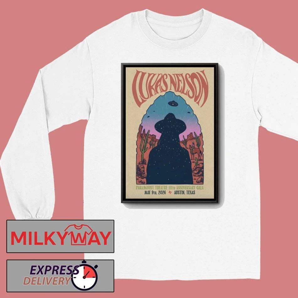 Lukas Nelson Austin TX 5 9 2026 Poster shirt