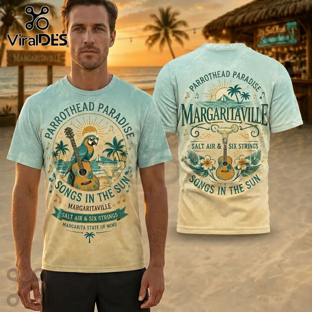Margaritaville Parrot Head Paradise Shirt