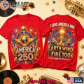 Earth Wind And Fire US 250th Anniversary 3D Tee Shirt