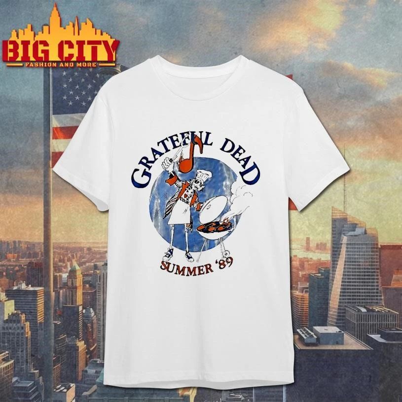 Skeleton Chef Grateful Dead Summer 89 Shirt
