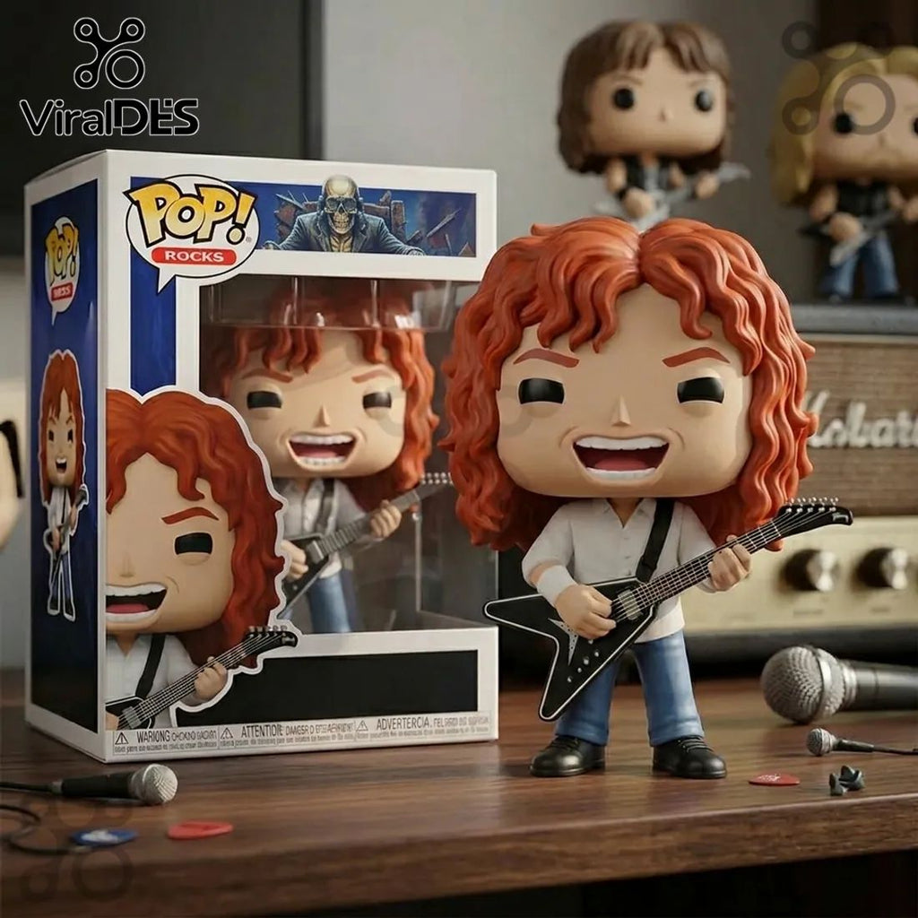 Dave Mustaine x Funko Pop Rocks Megadeth Vinyl Figure