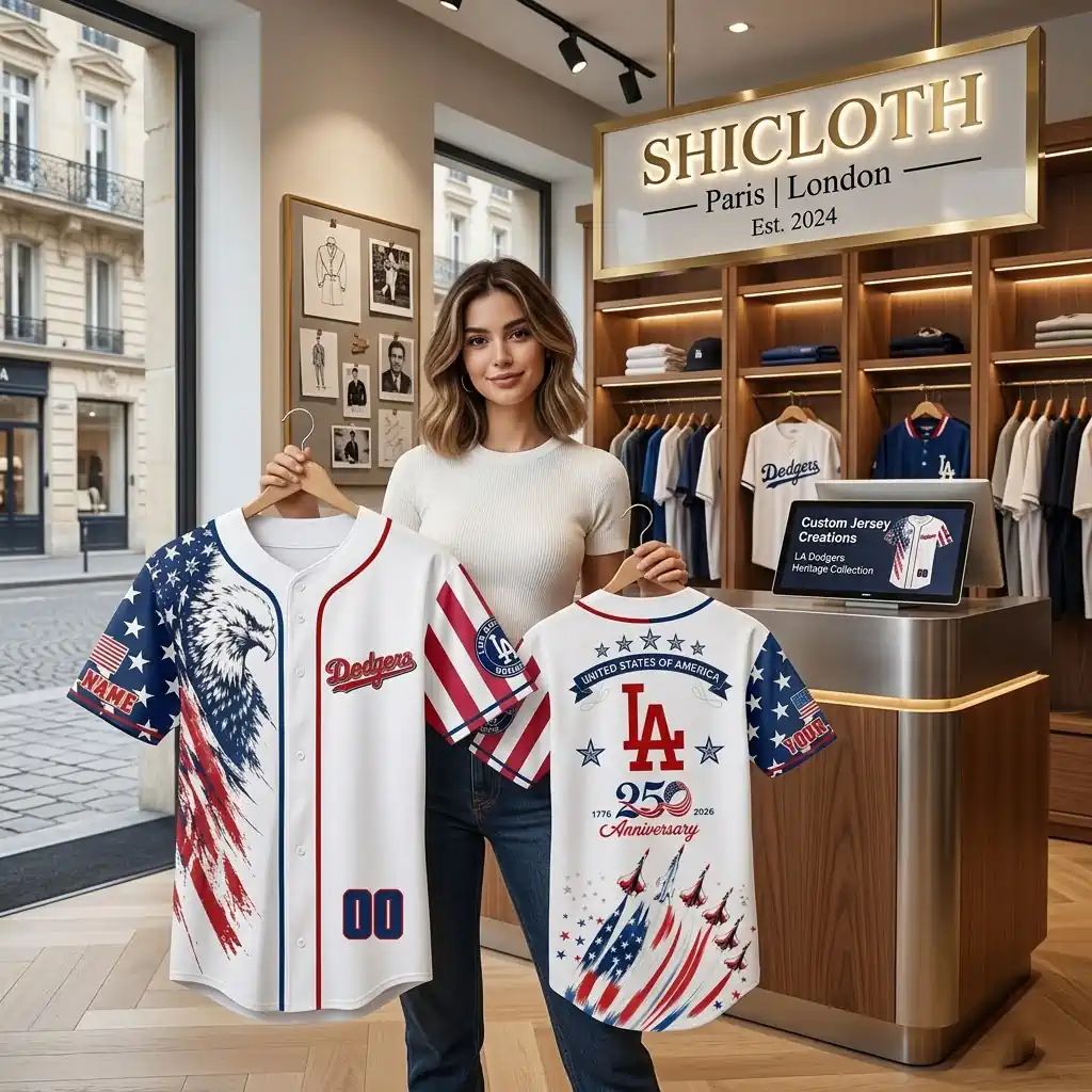 Los Angeles Dodgers x Independence Day 2026 Special Edition Personalized 2026 Jersey