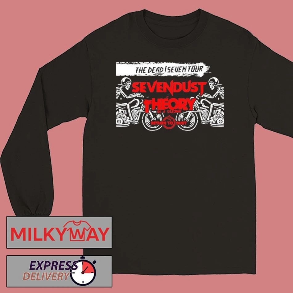 Sevendust The Dead Seven Tour 2026 Schedule Tour Dates shirt