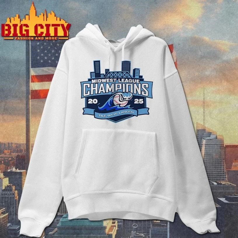 Original West Michigan Whitecaps Midwest League Champions 2025 Baseball Shirt