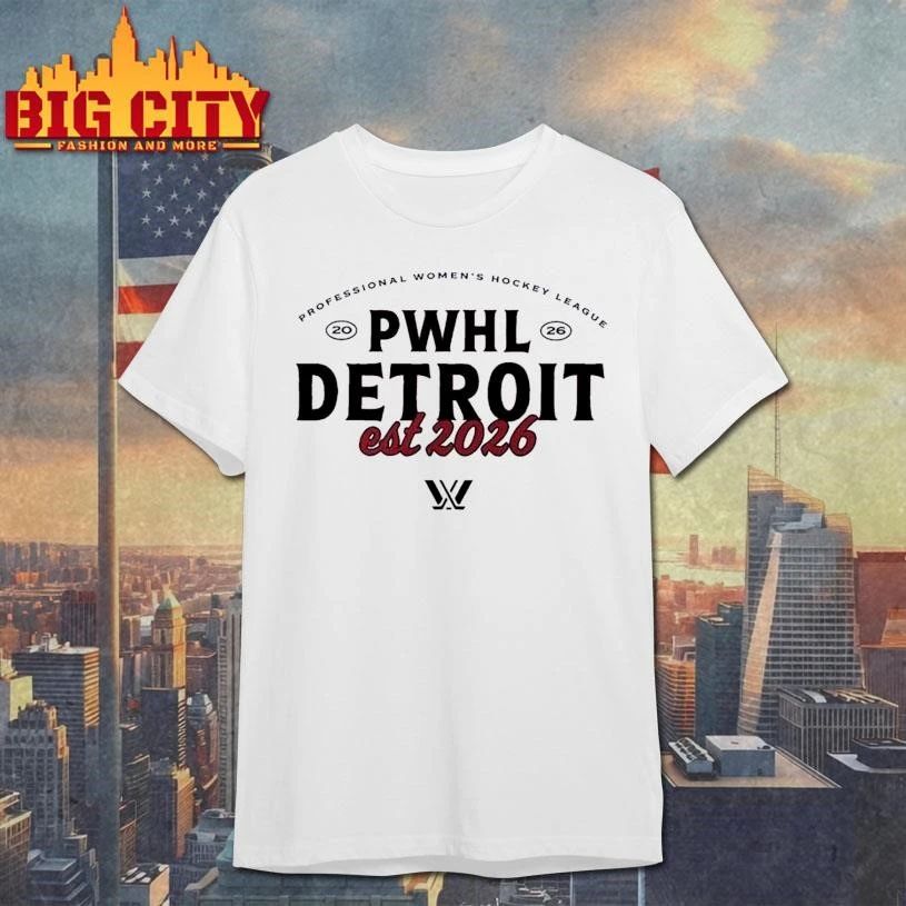 PWHL Detroit Stadium Essentials Uprise Shirt