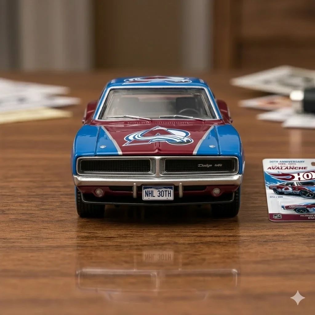 Wheels Colorado Avalanche 30th Anniversary Custom Charger