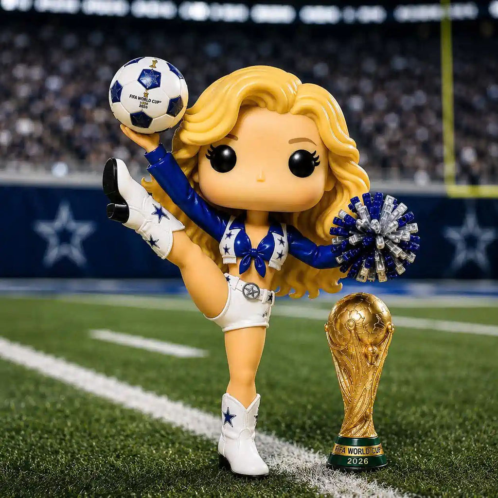 Dallas Cowboys Cheerleaders 65th Anniversary Commemorative Funko Pop! Figure