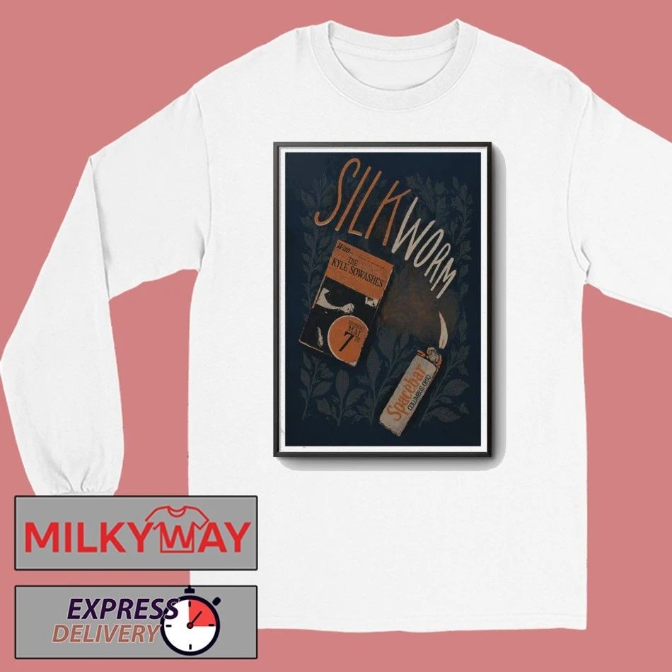 LIMITED Poster Silkworm Tour May 07 2026 Columbus shirt