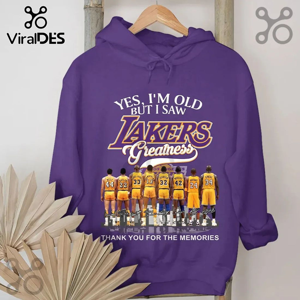 Los Angeles Lakers Legends Greatness Graphic T-Shirt